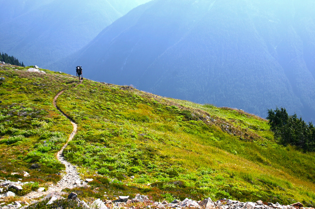 Arriving at Copper Ridge Look out, North Cascades National… Flickr