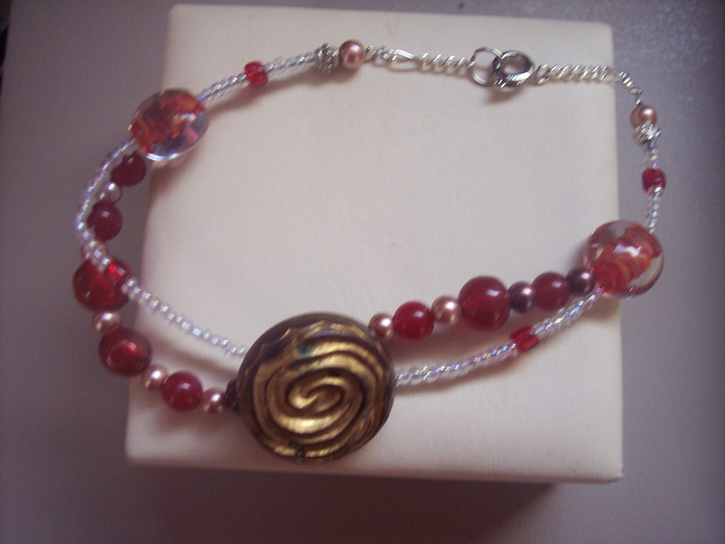 Sentimental Jewelry Antique Button Bracelet lilair_the_poet Flickr