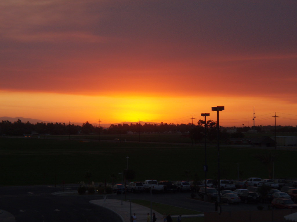 Sunset Lemoore CA Kevin Moya Flickr