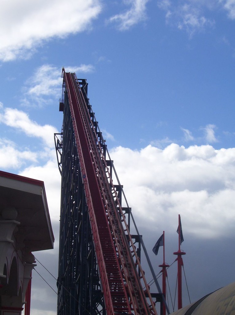 The Pepsi Max ride at Blackpool Pleasure Beach Whoever