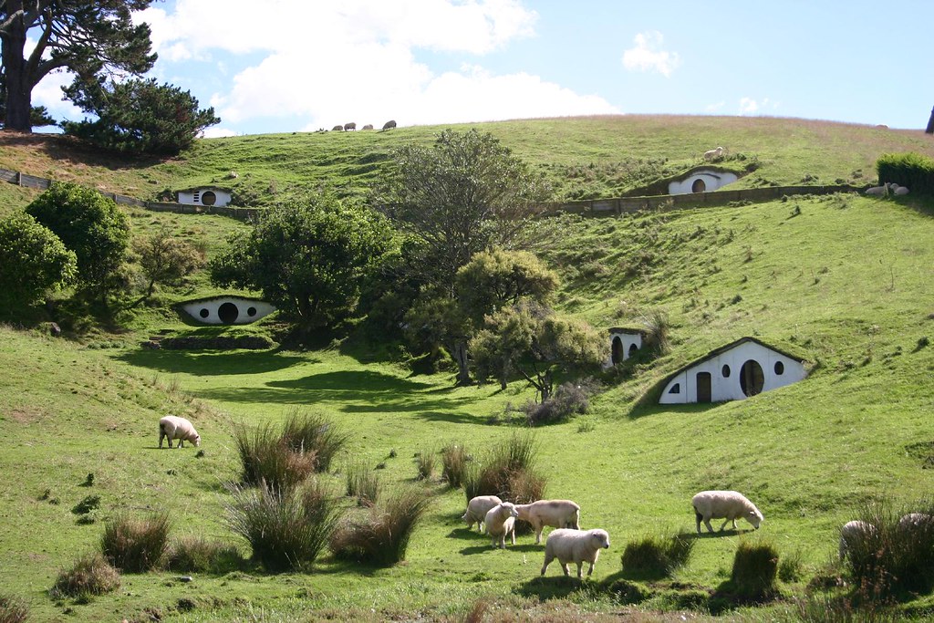 General landscape On a sheep farm in rural New Zealand Kristi Flickr