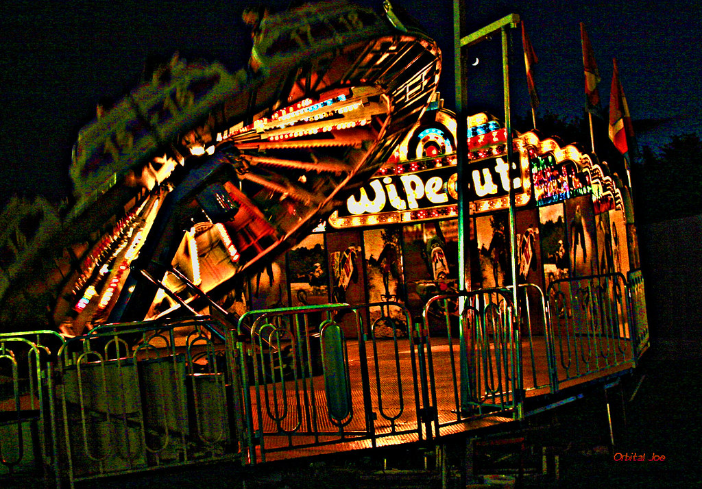 Wipeout! New Freedom Pennsylvania Lyons Club Carnival Orbital Joe
