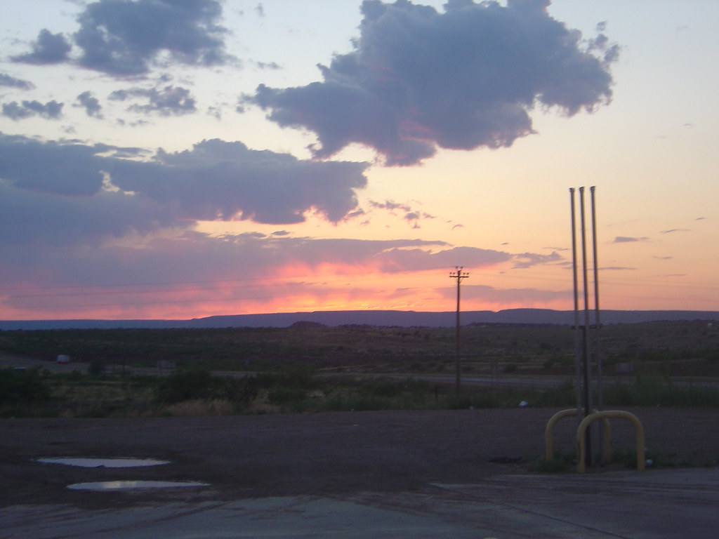 New Mexico Sunset as seen from Stuckey's susan hewett Flickr