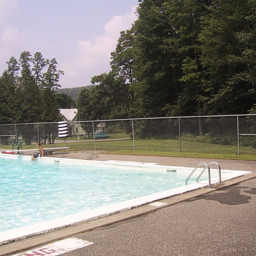 Bethel Pool You can only get in and out of the deep end by… Flickr