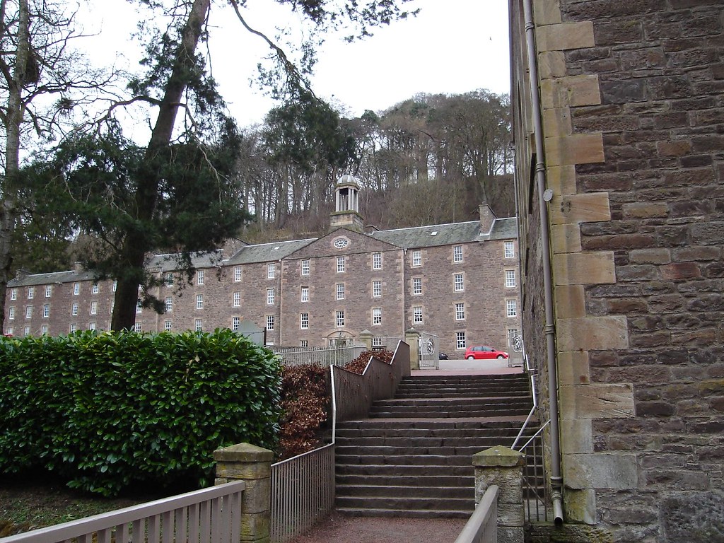 New Lanark New Lanark A World Heritage Site. Millworkers… Flickr