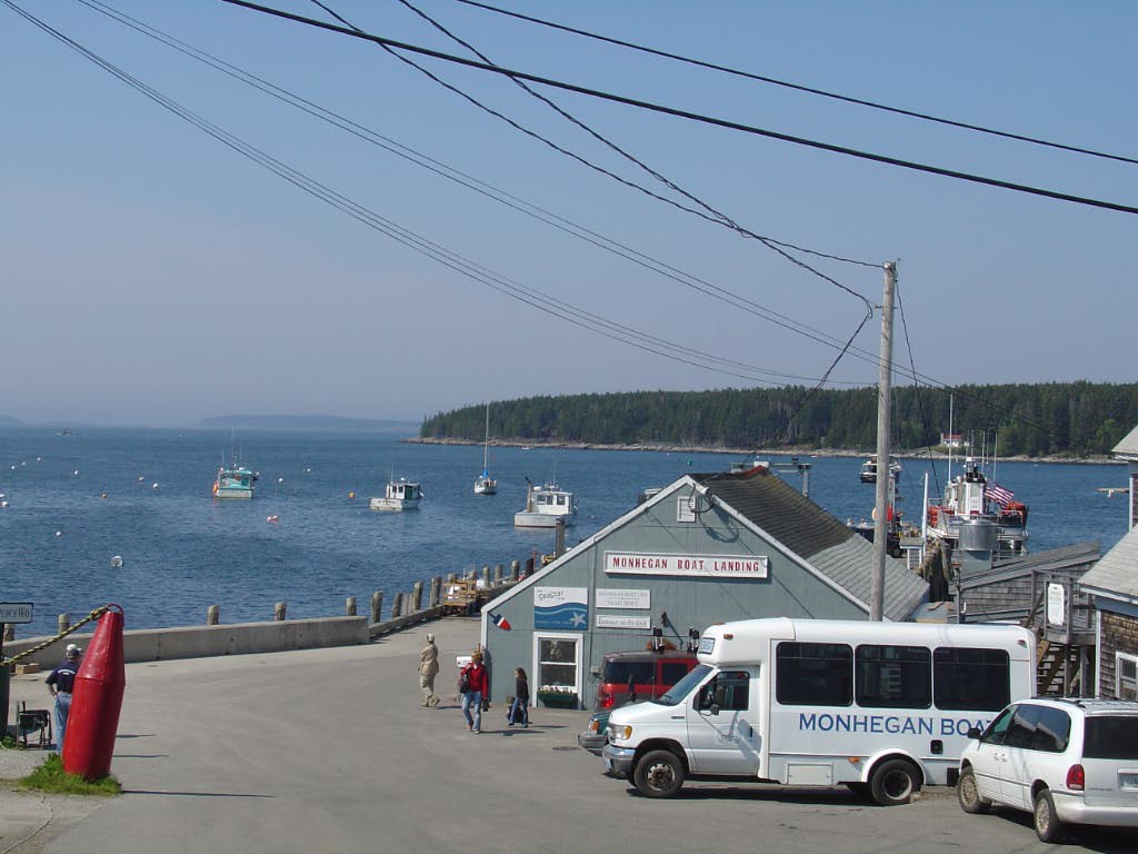 ferry to Monhegan Port Clyde, Maine GeoTagged Jon & Jenny Bolton