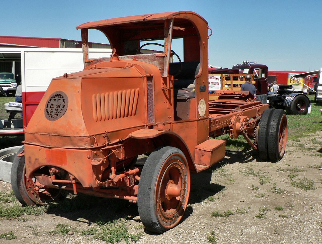 Pioneer Acres Farm Show An old Mack chain drive truck Flickr