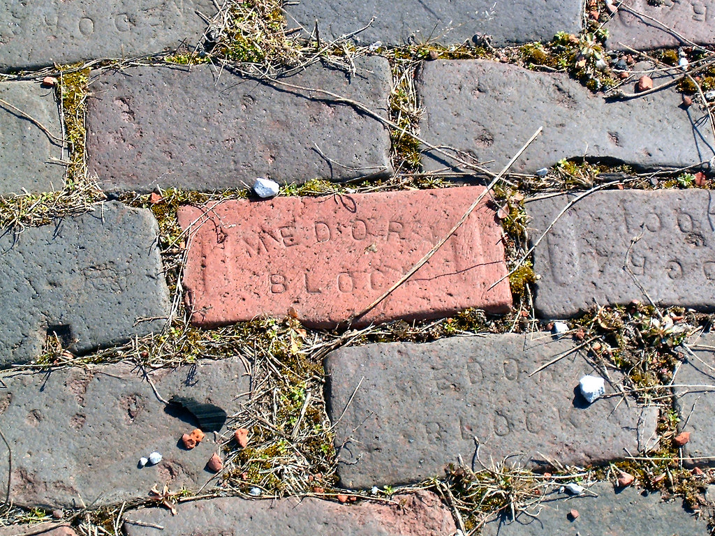 Medora Block Walkway Abandoned brick factory. Medora, Indi… Flickr