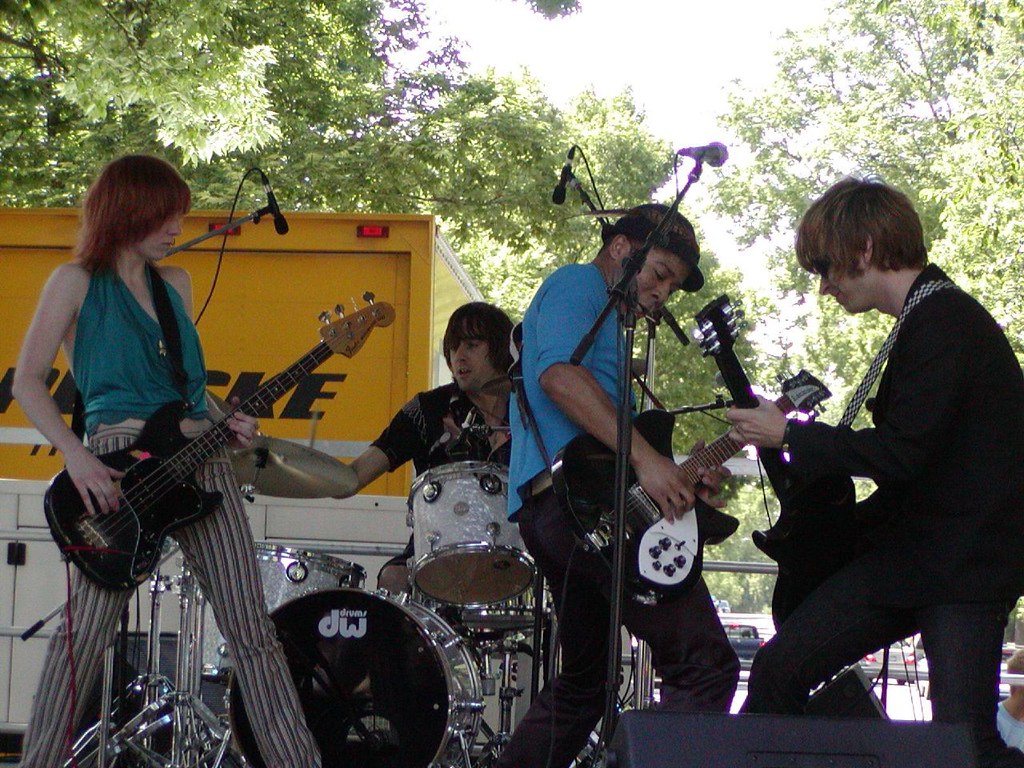 The Hundred Flowers at the Pizza Luce Block Party David de Young Flickr