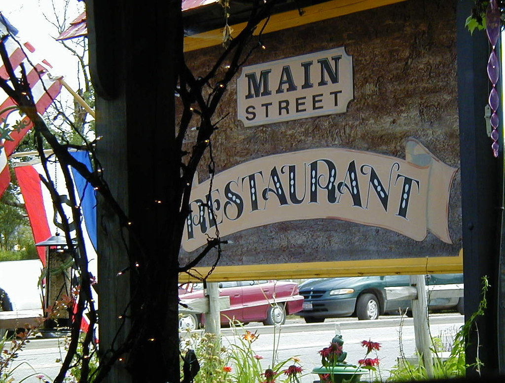 Main Street Restaurant, Tupper Lake, NY The busy and color… Flickr