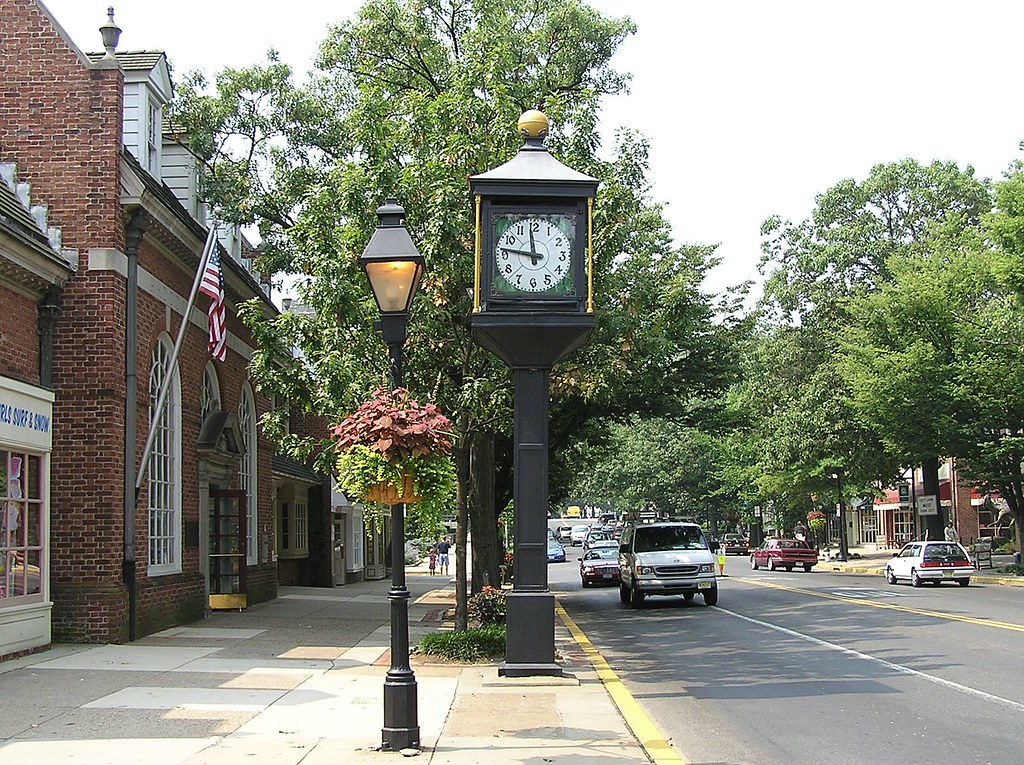 Kings Highway Clock Tower Haddonfield NJ The clock tower… Flickr