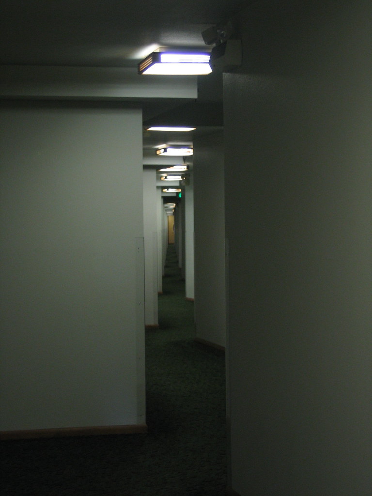 World's Narrowest Hotel Hallway The Best Western in Friday… Flickr