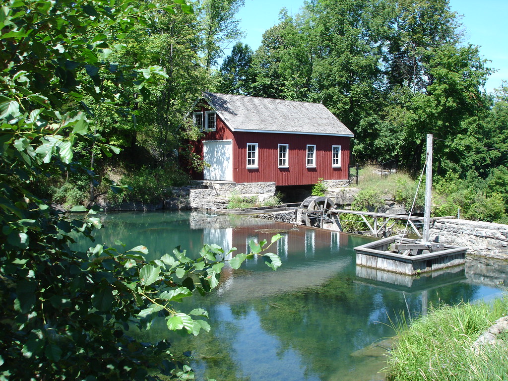 Morningstar Lumber Mill View of the Lumber Mill and pond. Flickr