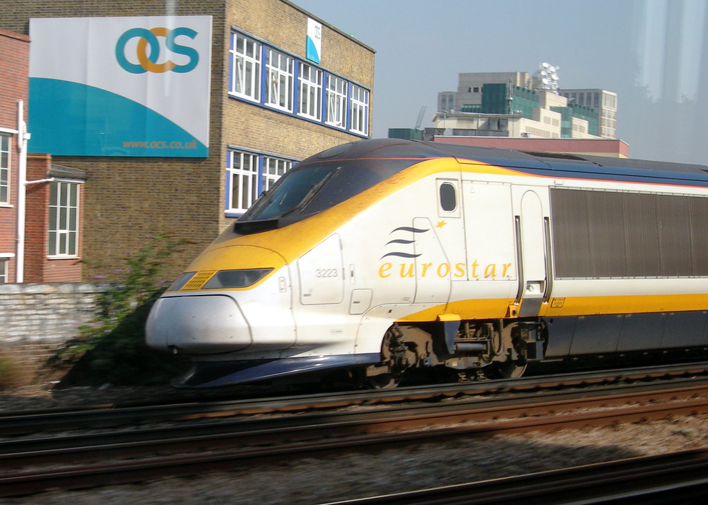 Eurostar 2 Eurostar unit 3224 just after departing from Lo… Flickr