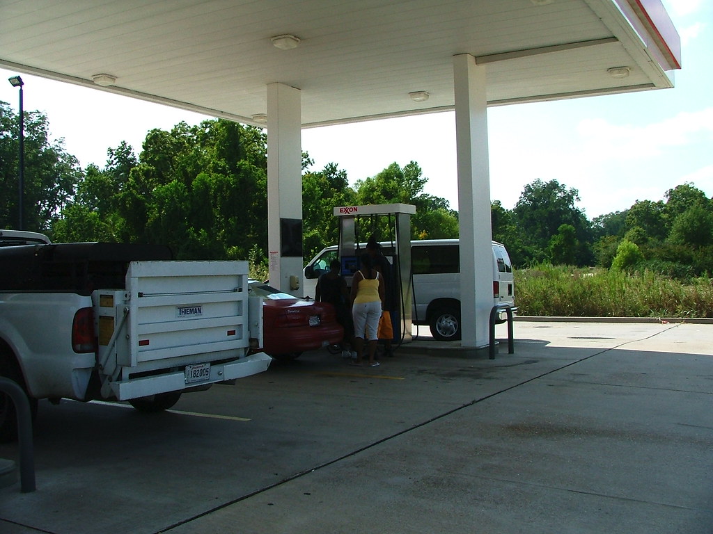 Gas stop on the way back Alexandria is the closest city to… Flickr
