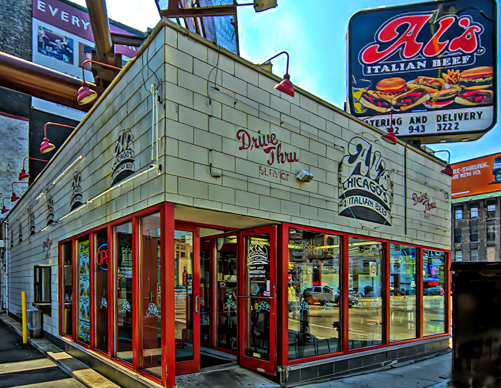 Chicago Als Beef Al's Beef restaurant on Ontario
