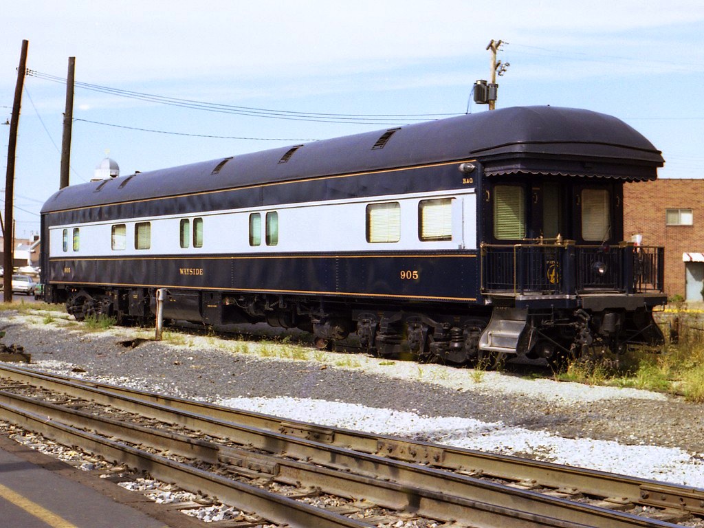 B&O Private Passenger Car Wayside 1980 B&O Private Car "… Flickr