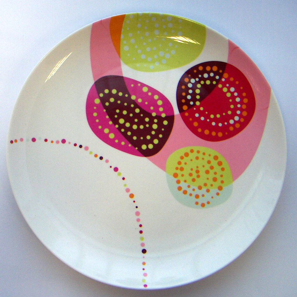 habitat plate melamine picnic plate from habitat. bowie style Flickr