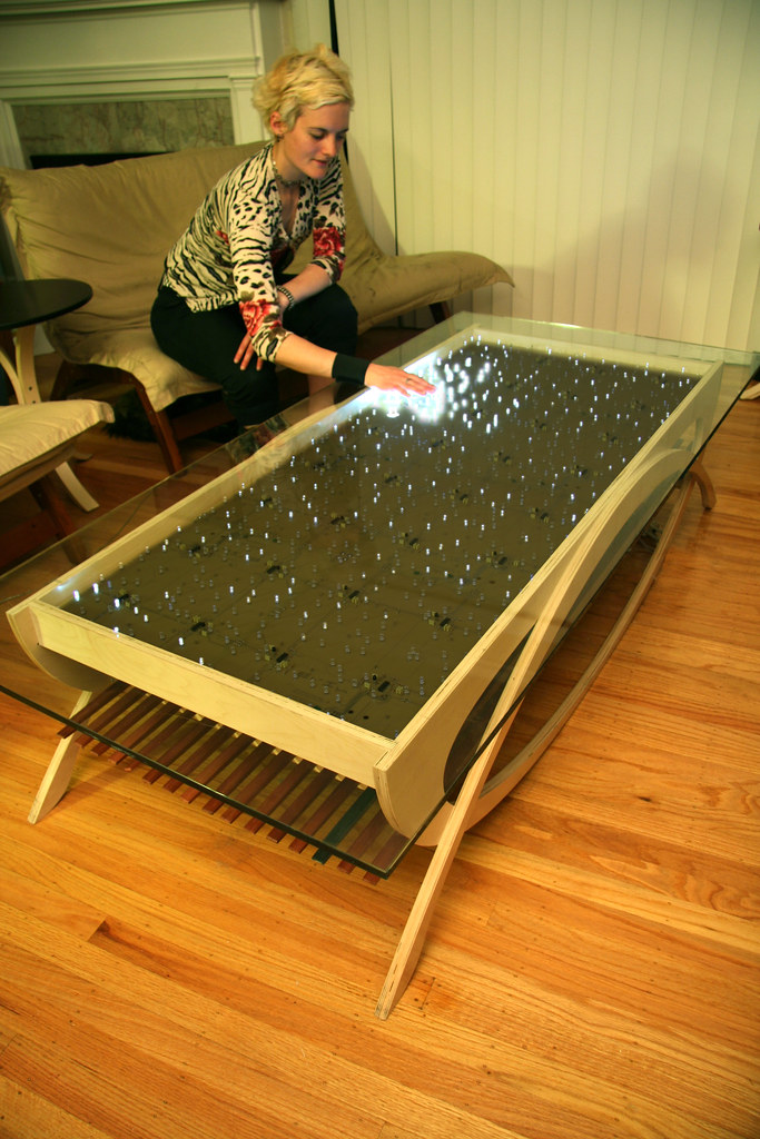 Interactive LED Coffee Tables