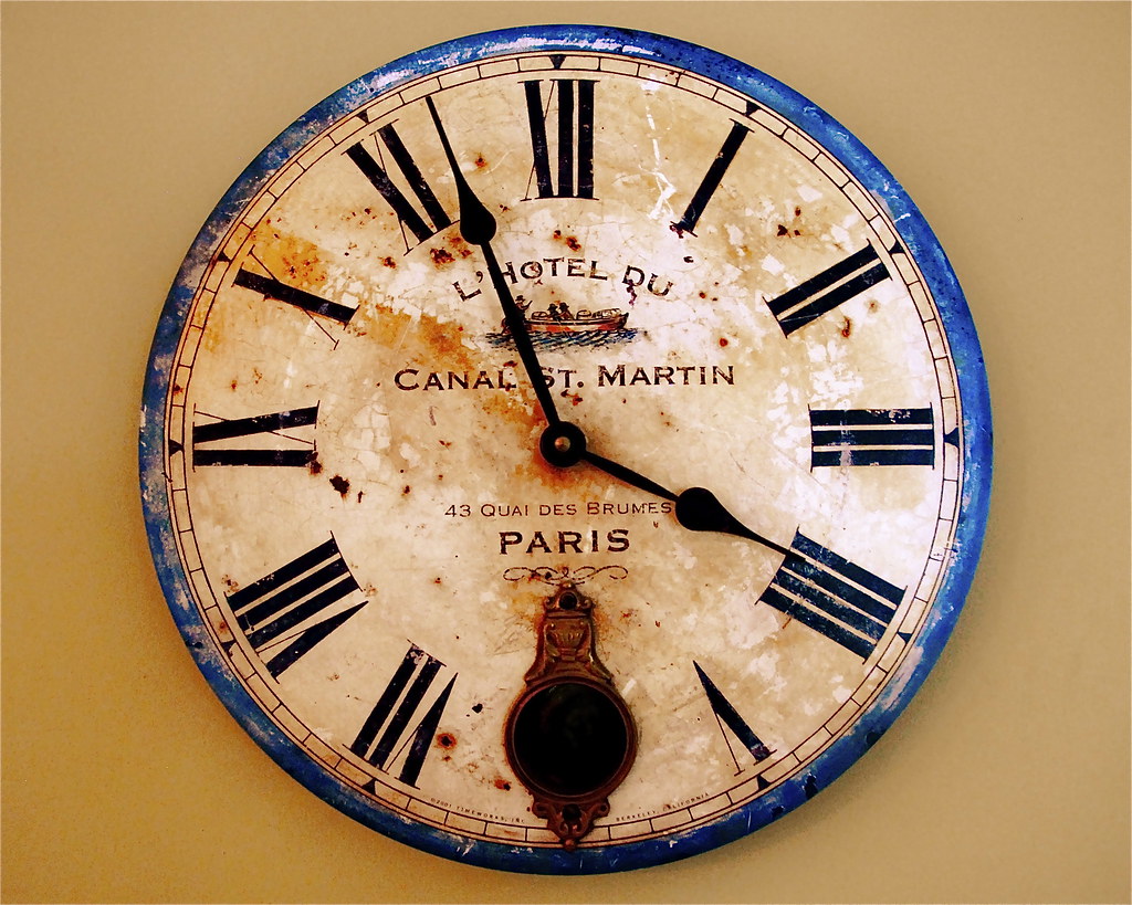 Old french clock Guilford, CT. slack12 Flickr