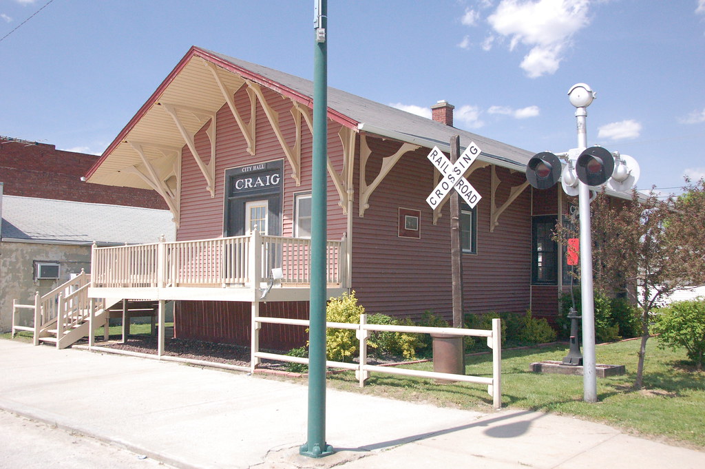 DSC_0130 Craig, MO City Hall (old railroad depot relocated… David
