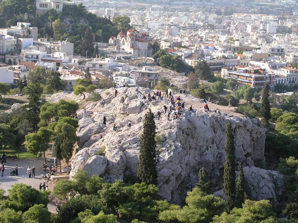 Mars Hill, Athens This is Mars Hill, or the Areopagus, whe… Flickr