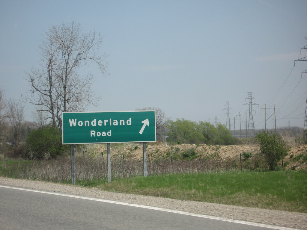 Wonderland Road I wonder if Alice is there...? Sean Carruthers Flickr