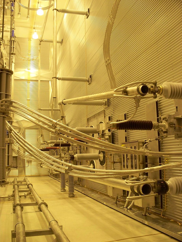 hydro station L'AngeGardien, QC 900 MW interconnect betwe… Flickr