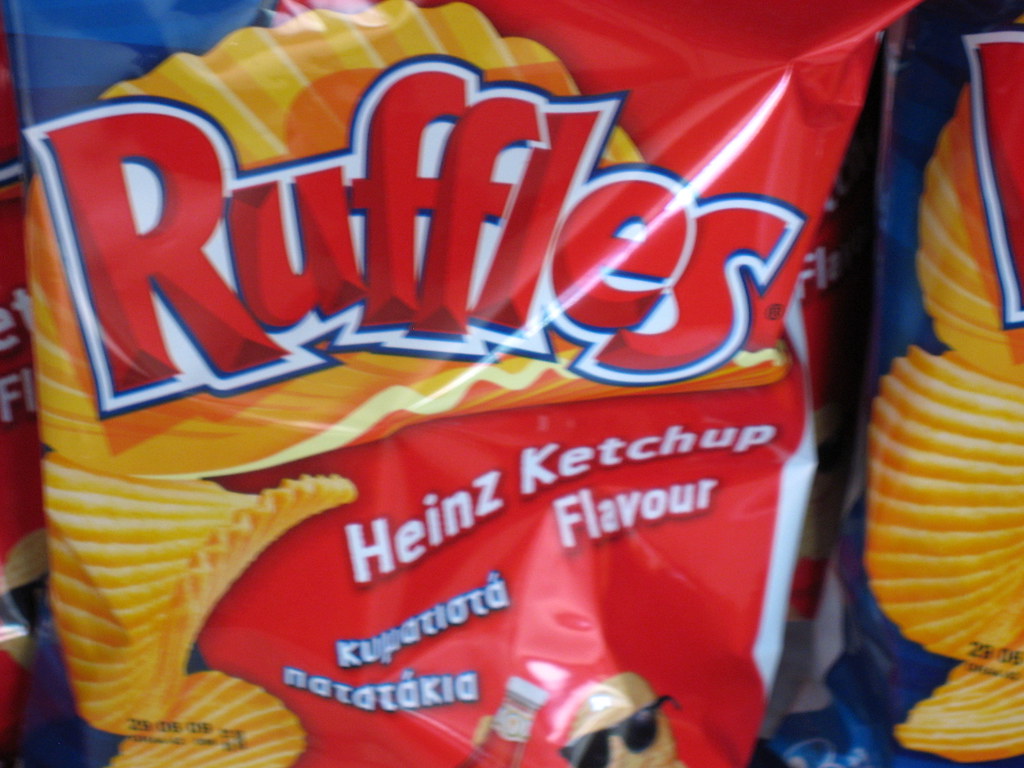 Heinz Ketchup flavored Ruffles We didn't actually try them… Flickr