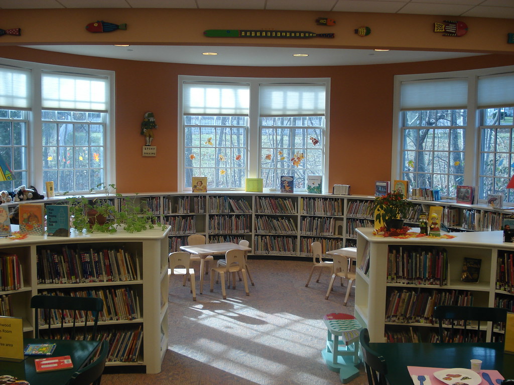 Blue Hill Public Library Children's room John Blyberg Flickr