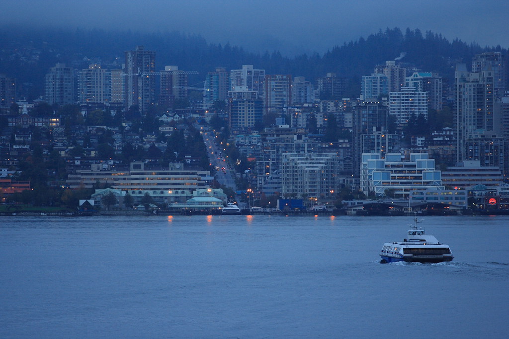 Vancouver, North Shore Vancouver, North Shore, taken from … Flickr