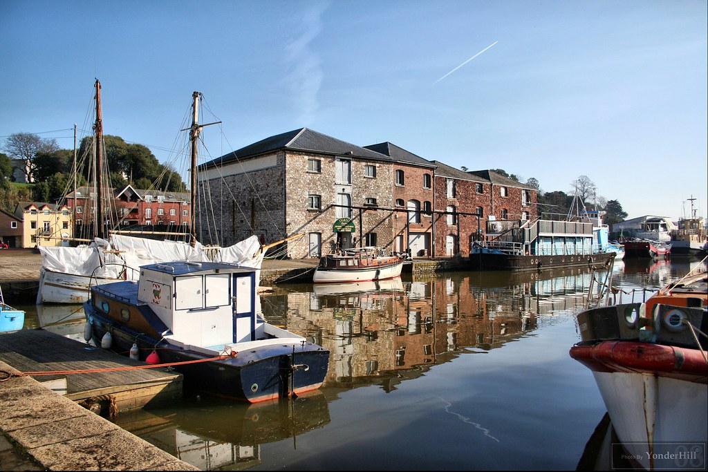 Haven Bank, Exeter Quay, Devon YonderHill Flickr