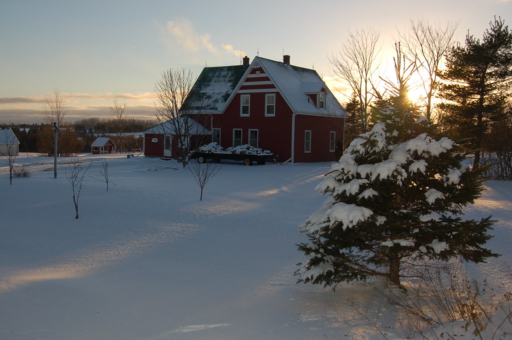 PEI 200801241 Albion Cross sunset Shane MacClure Flickr