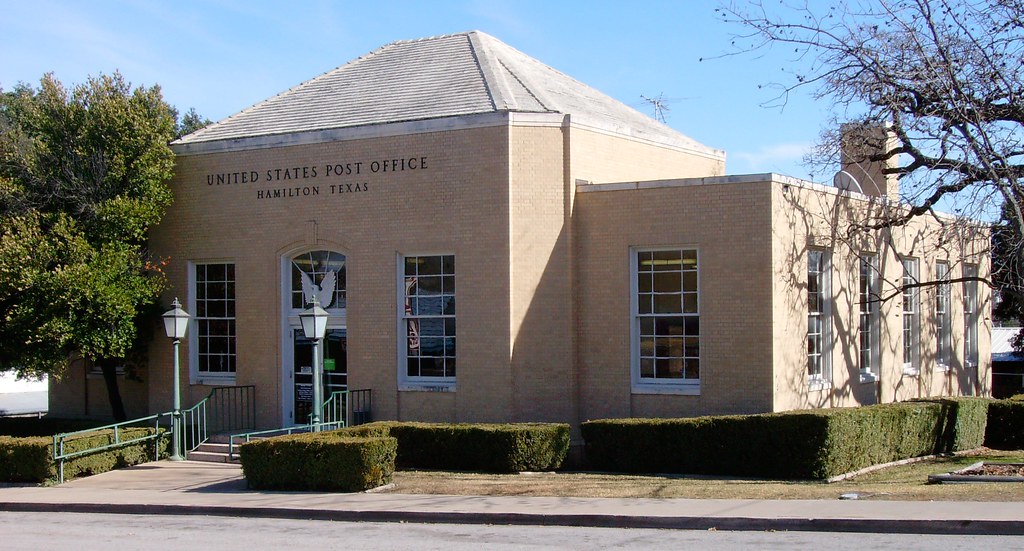 Post Office 76531 (Hamilton, Texas) Built in 1940 courthouselover