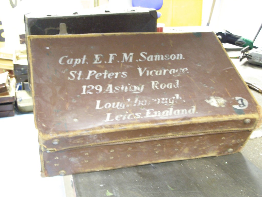 P1311670 Old Luggage in our factory in Manchester for an E… Flickr