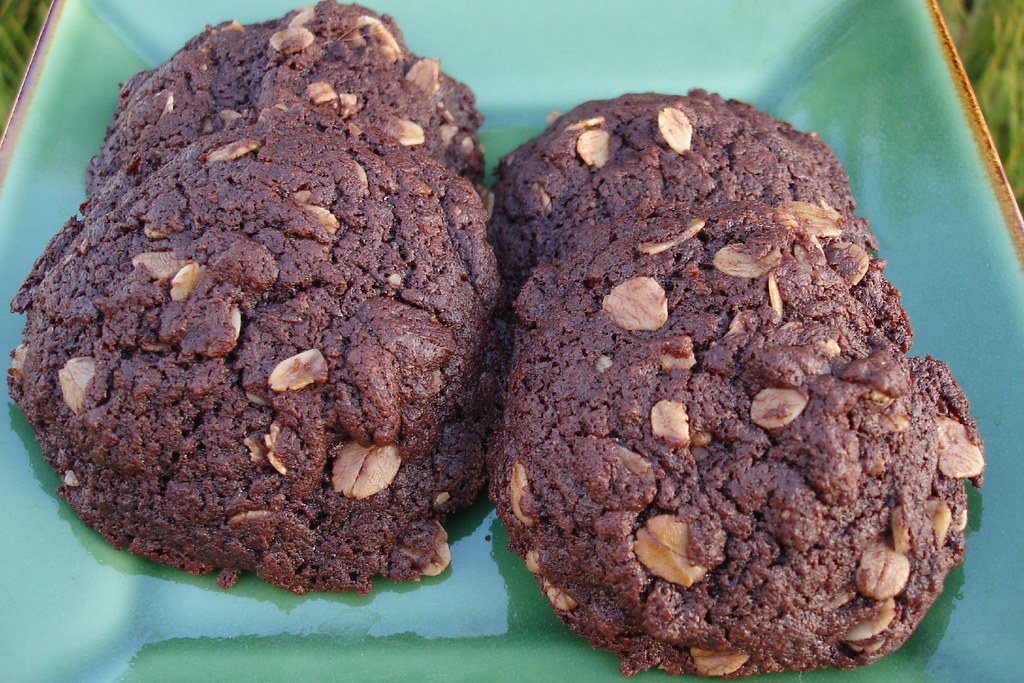 Chocolate Oatmeal Drops Recipe from Dorie Greenspan's Baki… Flickr