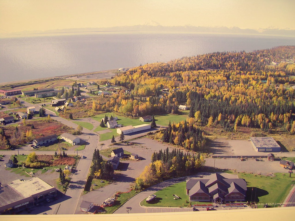 Kenai old town Old town kenai from the sky gilbert Flickr