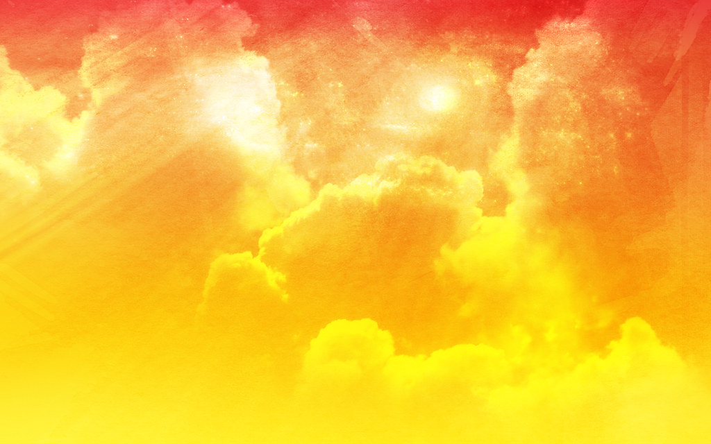 Free Abstract Cloudy Sky Bright Orange Peel Background Flickr