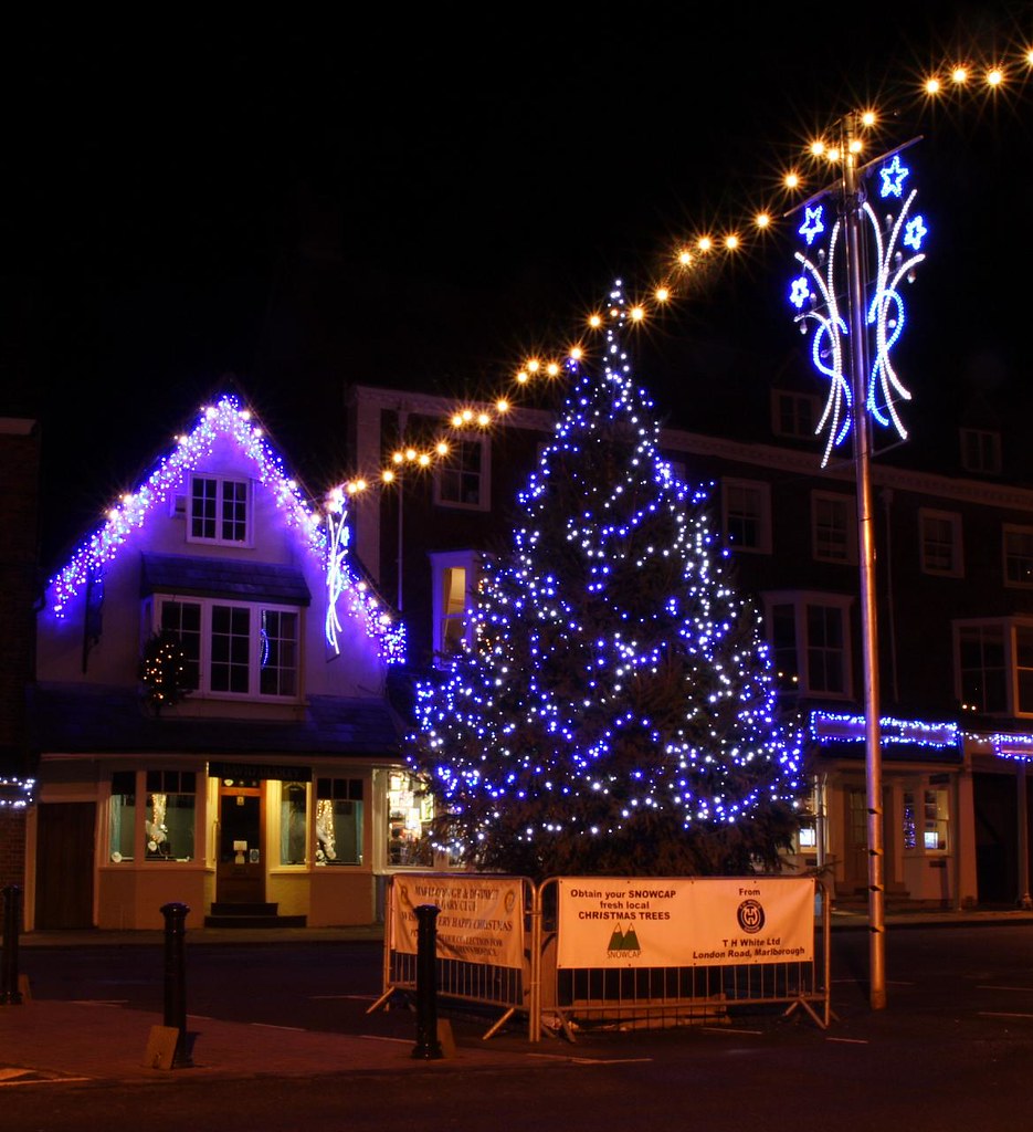 Marlborough Christmas Tree Marlborough Christmas Lights 20… Flickr