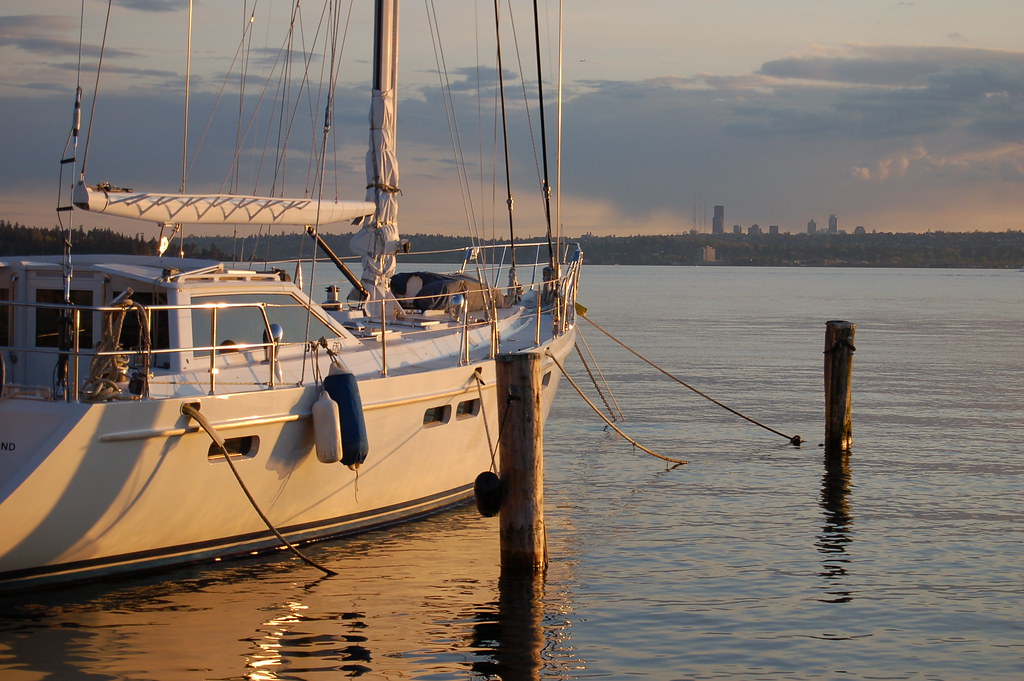 Watching Seattle from a Distance Kirkland Waterfront Eileen Flickr