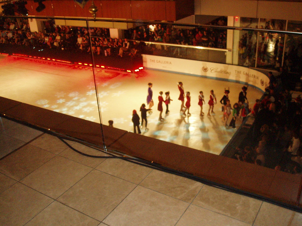 houston galleria nancy carrigan skating at the ice rink at… Flickr