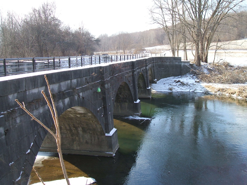 Nine Mile Creek Aqueduct Camillus This is a winter shot … Flickr