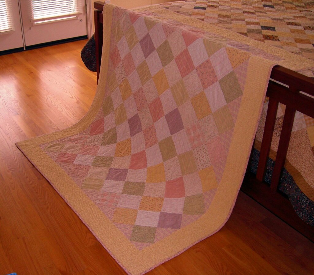 Quilt for Tess Moda brushed Cottons with chennile borders.… Flickr