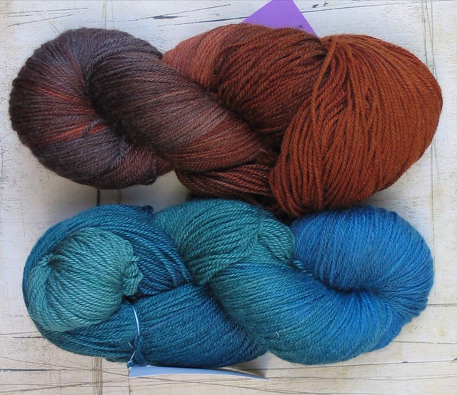 Schaefer yarns Heather sock yarn from Schaefer. No color n… Flickr
