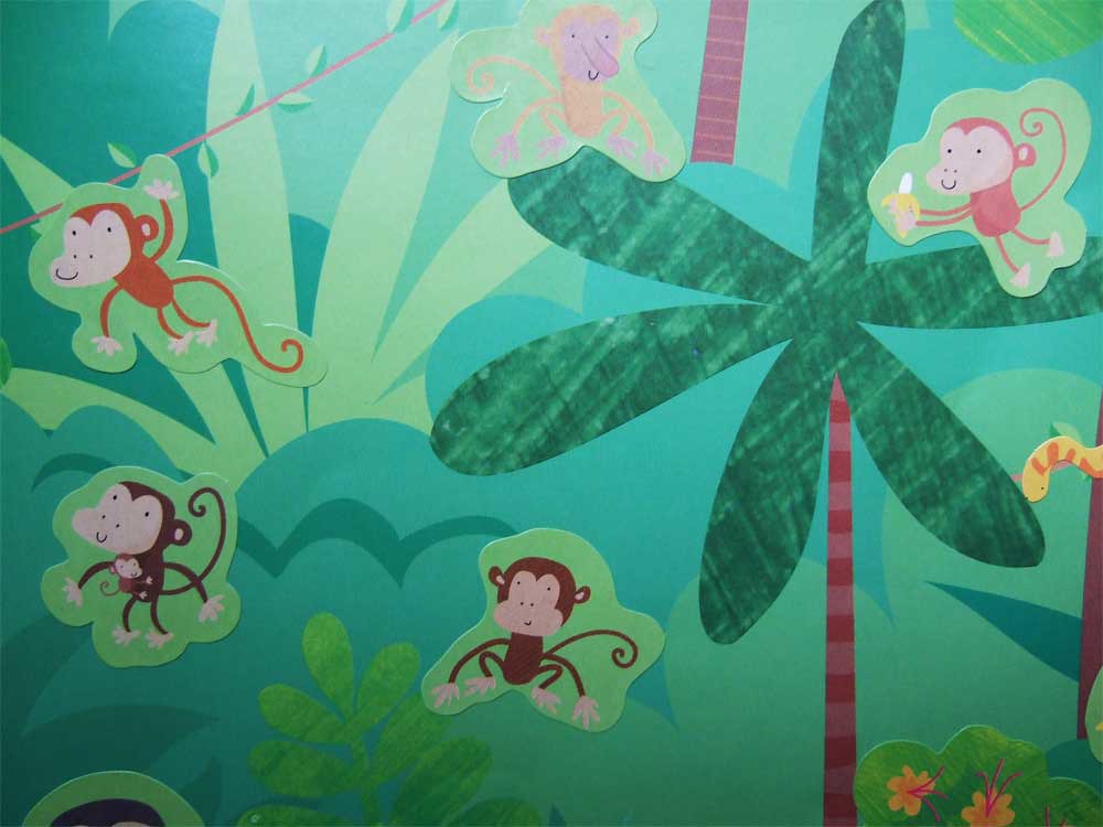 Monkey stickers Available in book shops and Amazon now! IS… Flickr