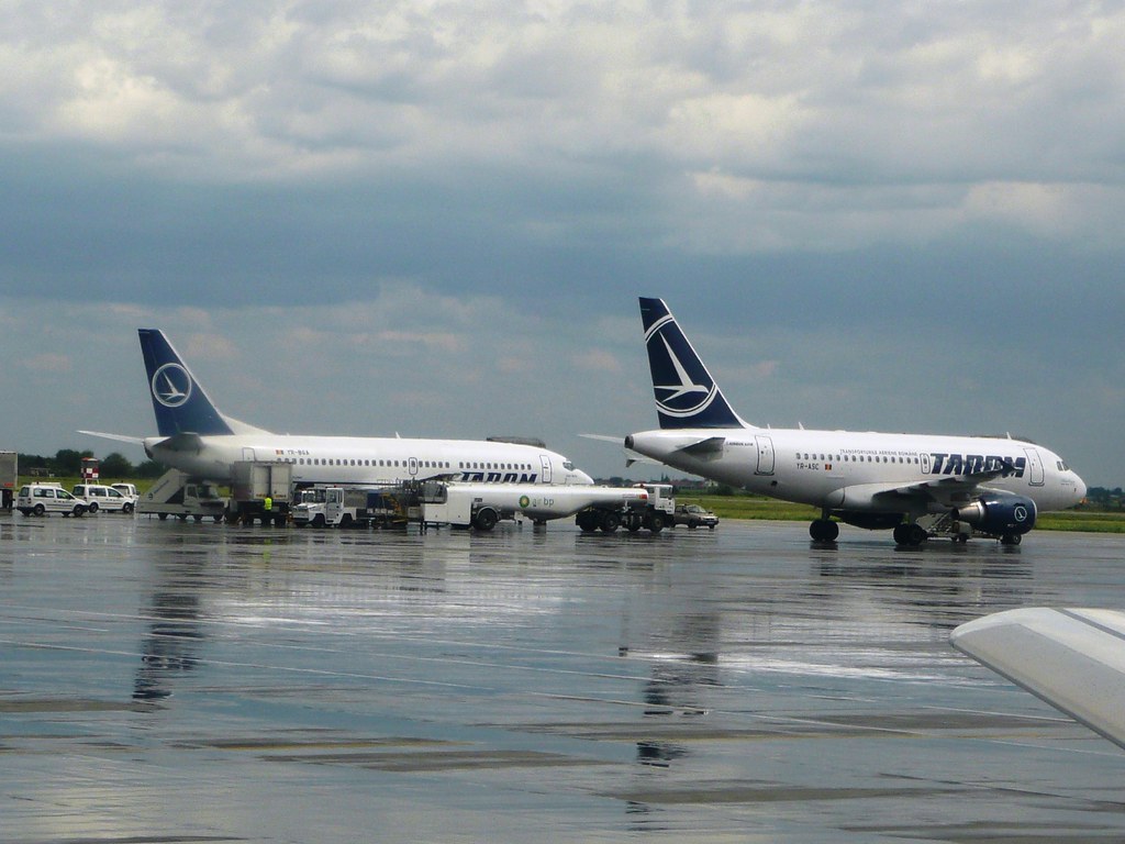 Tarom jets at Bucharest OTP 737 and A319 lamblukas Flickr