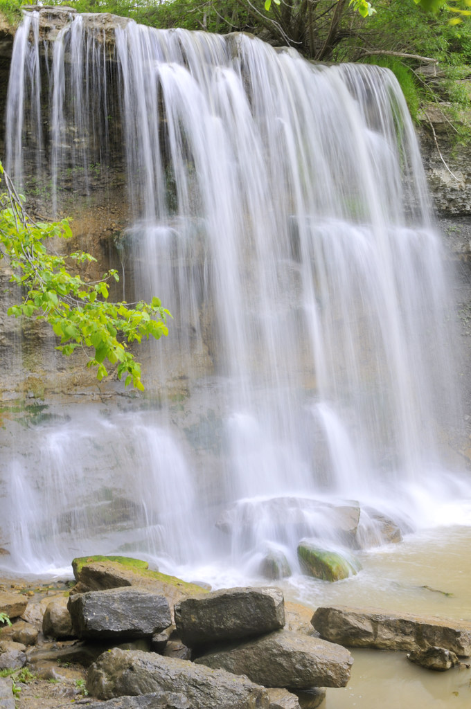 Waterfall at Rock Glen An afternoon at Rock Glen Provincia… Flickr