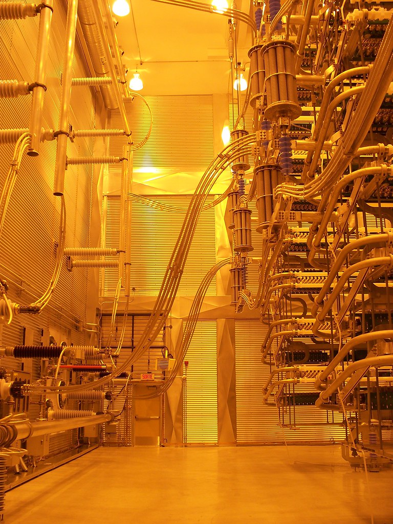 hydro station L'AngeGardien, QC 900 MW interconnect betwe… Flickr