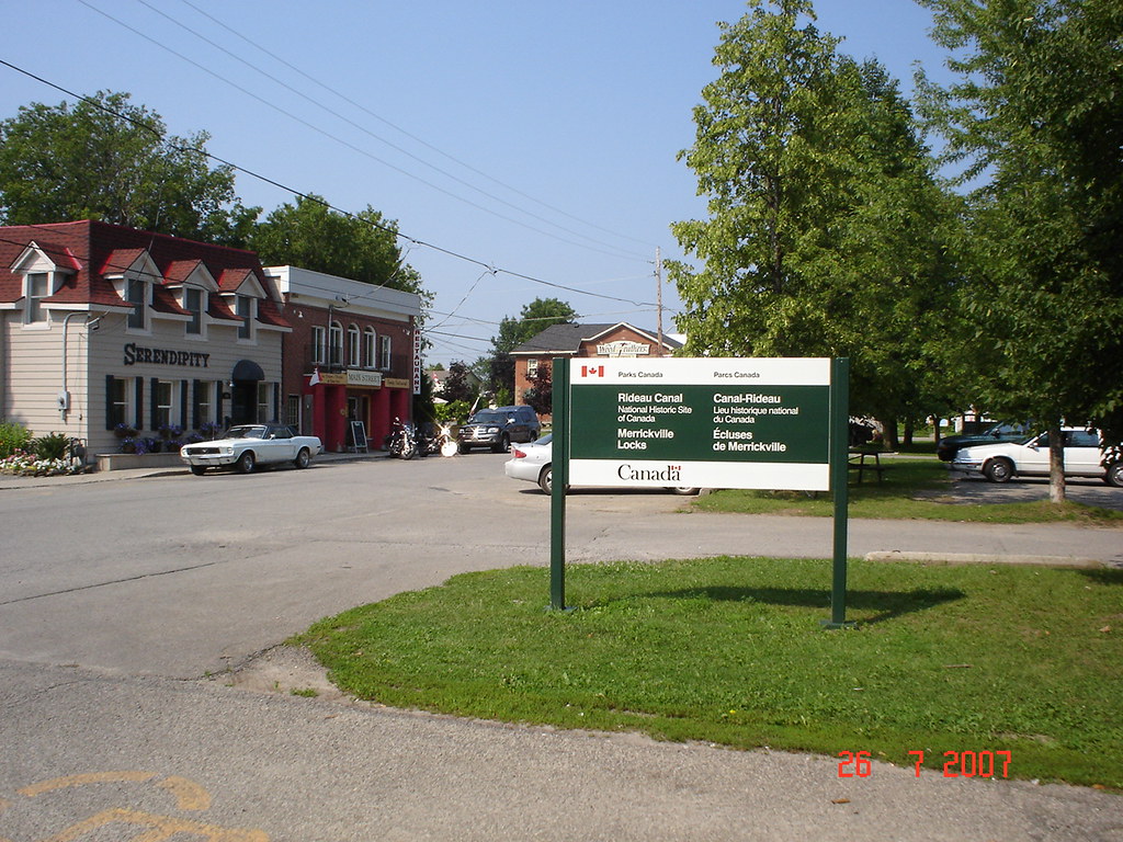 Merrickville, Ontario Nice place, but if you need the wash… Flickr