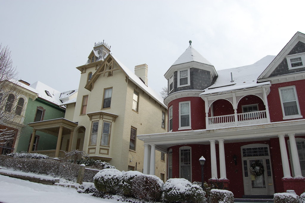 Washington Street, Cumberland MD tower homes Rich McGervey Flickr
